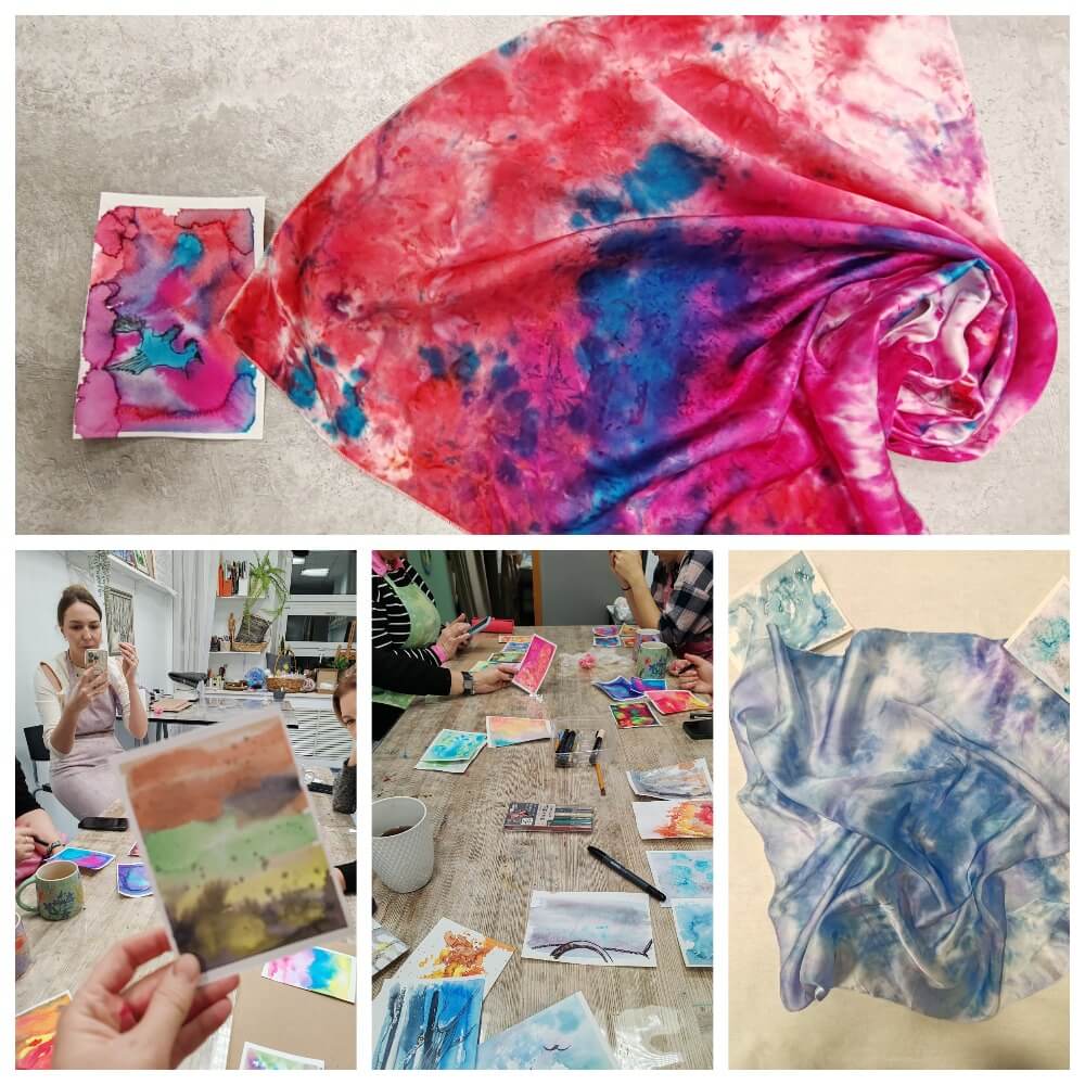 Роспись шёлка